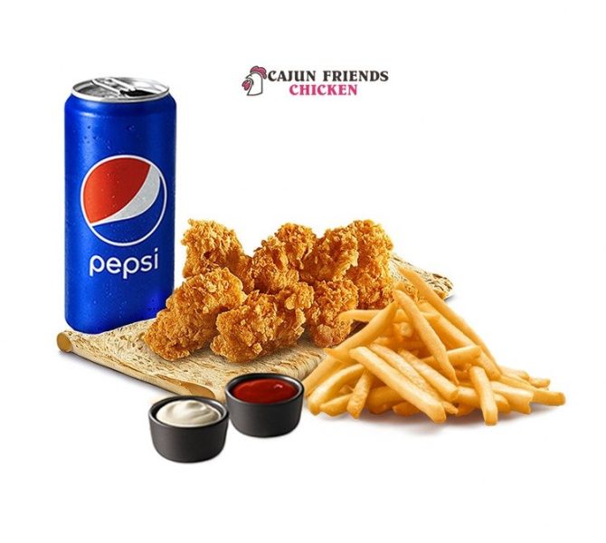Golden Tenders Basket Menü