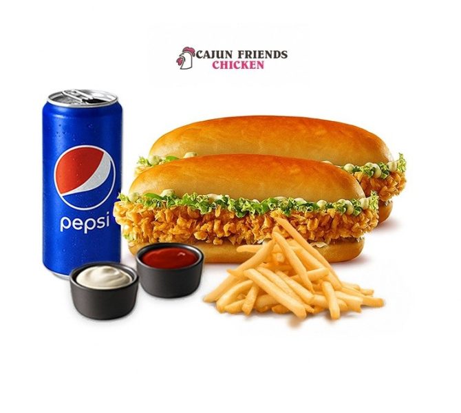 Tenders Sandwich Menü